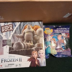 Frozen Rumbling Rock Game & Mini Play Packs